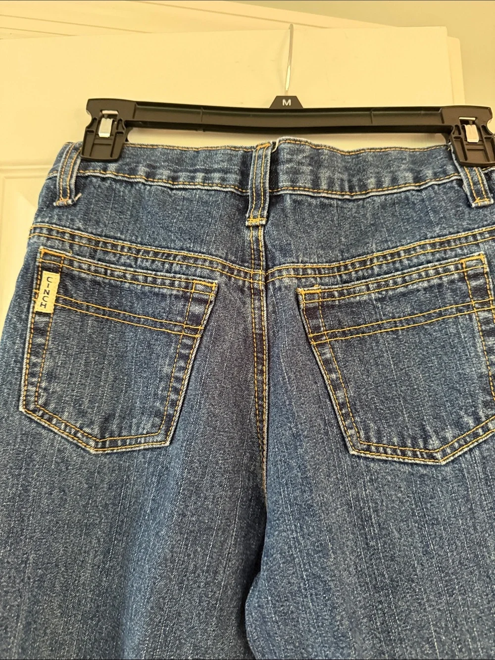 Cinch Boy’s Straight Jeans in Dark Blue Denim